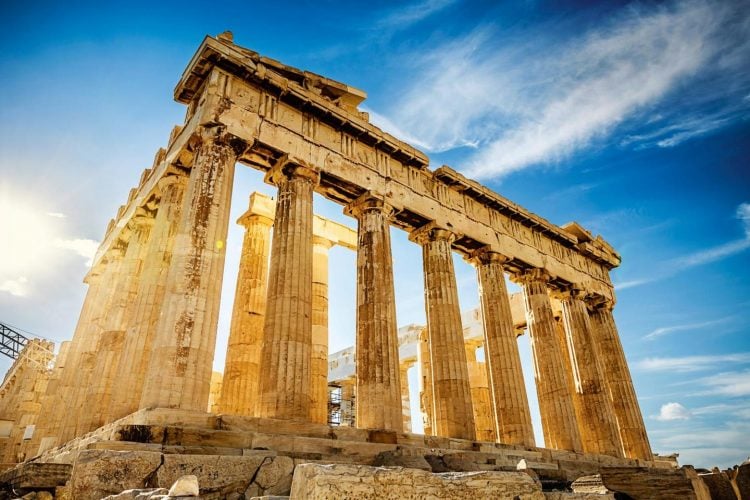 parthenon in athens