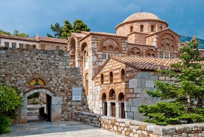 Gorgeous Delphi & Stunning Lucas Monastery 8-H Private Tour