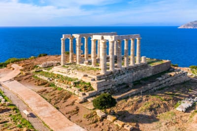 Cape Sounion and the Temple of Poseidon